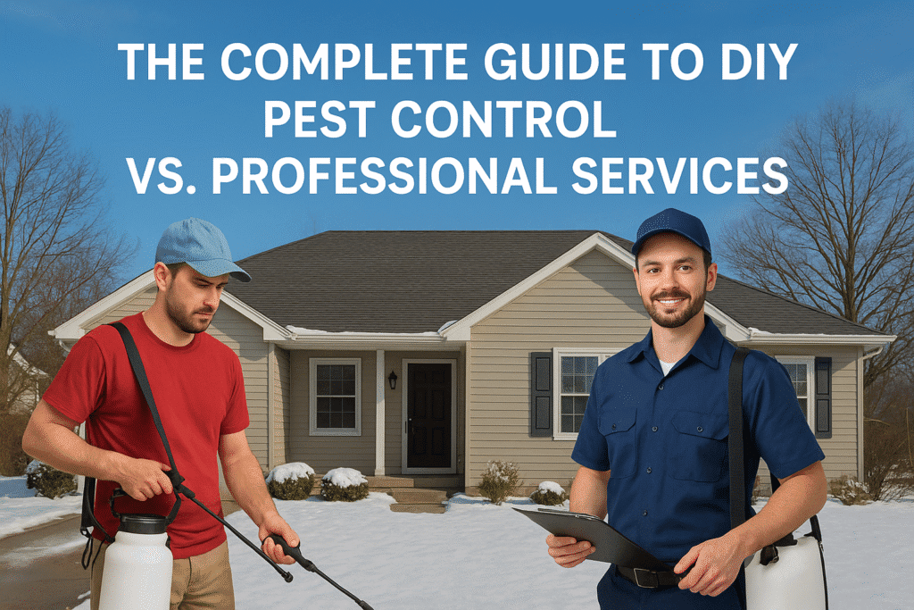 DIY Pest Control vs. Professional Services