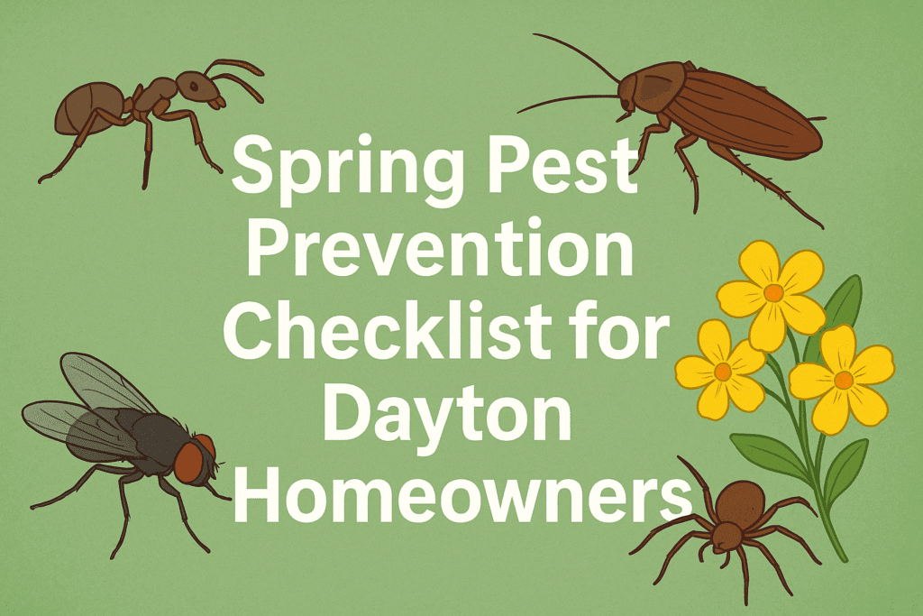 Spring Pest Prevention Checklist