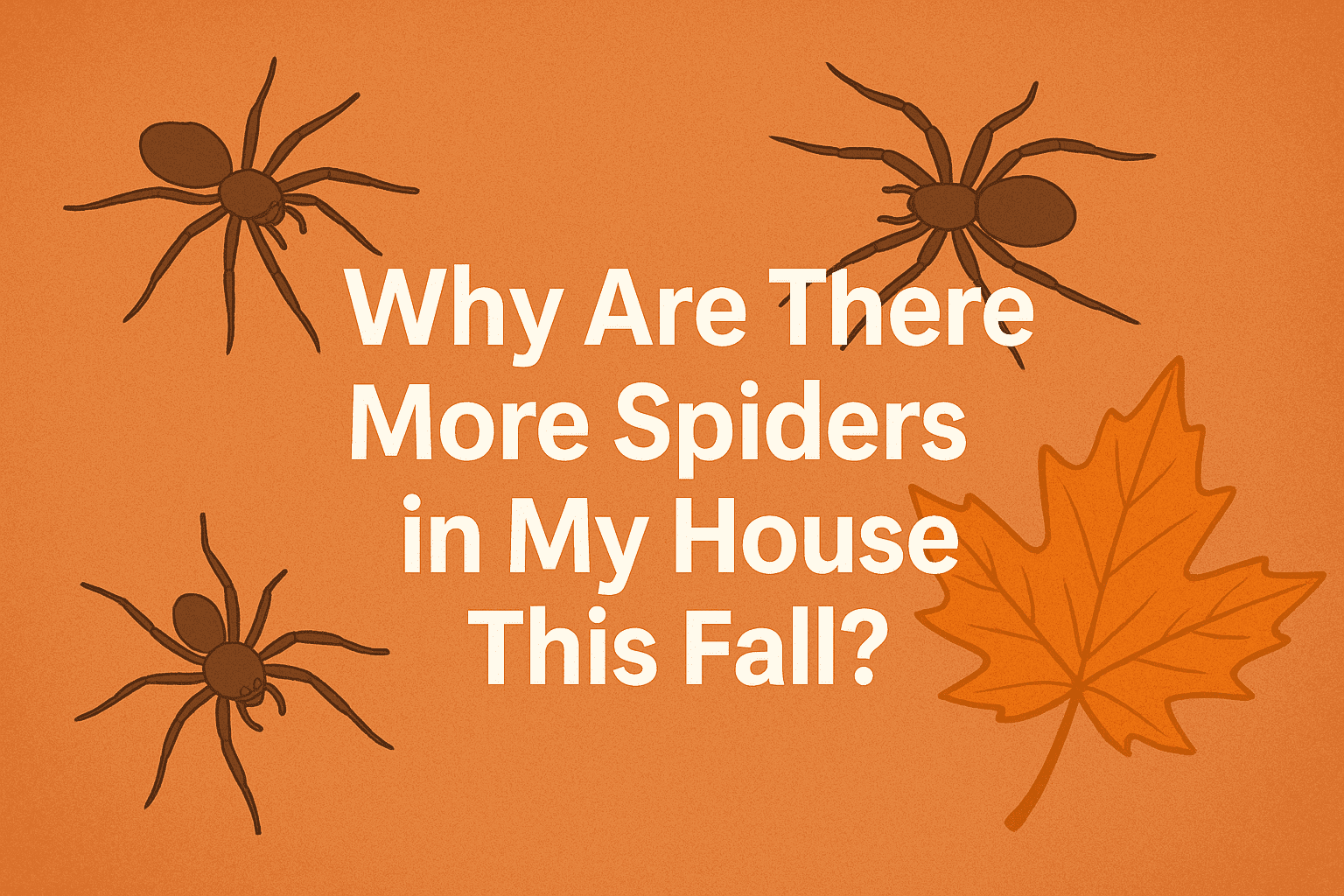 Why are there so many spiders in the fall
