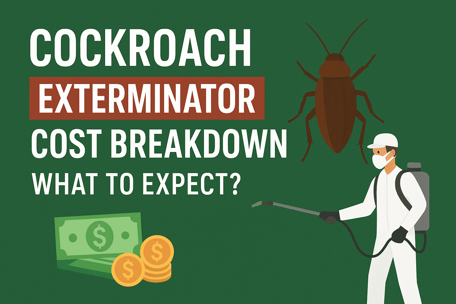 Cockroach Exterminator Cost