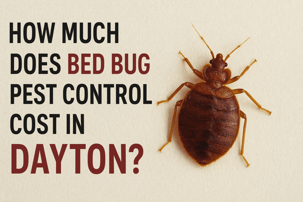 bed bug pest control cost