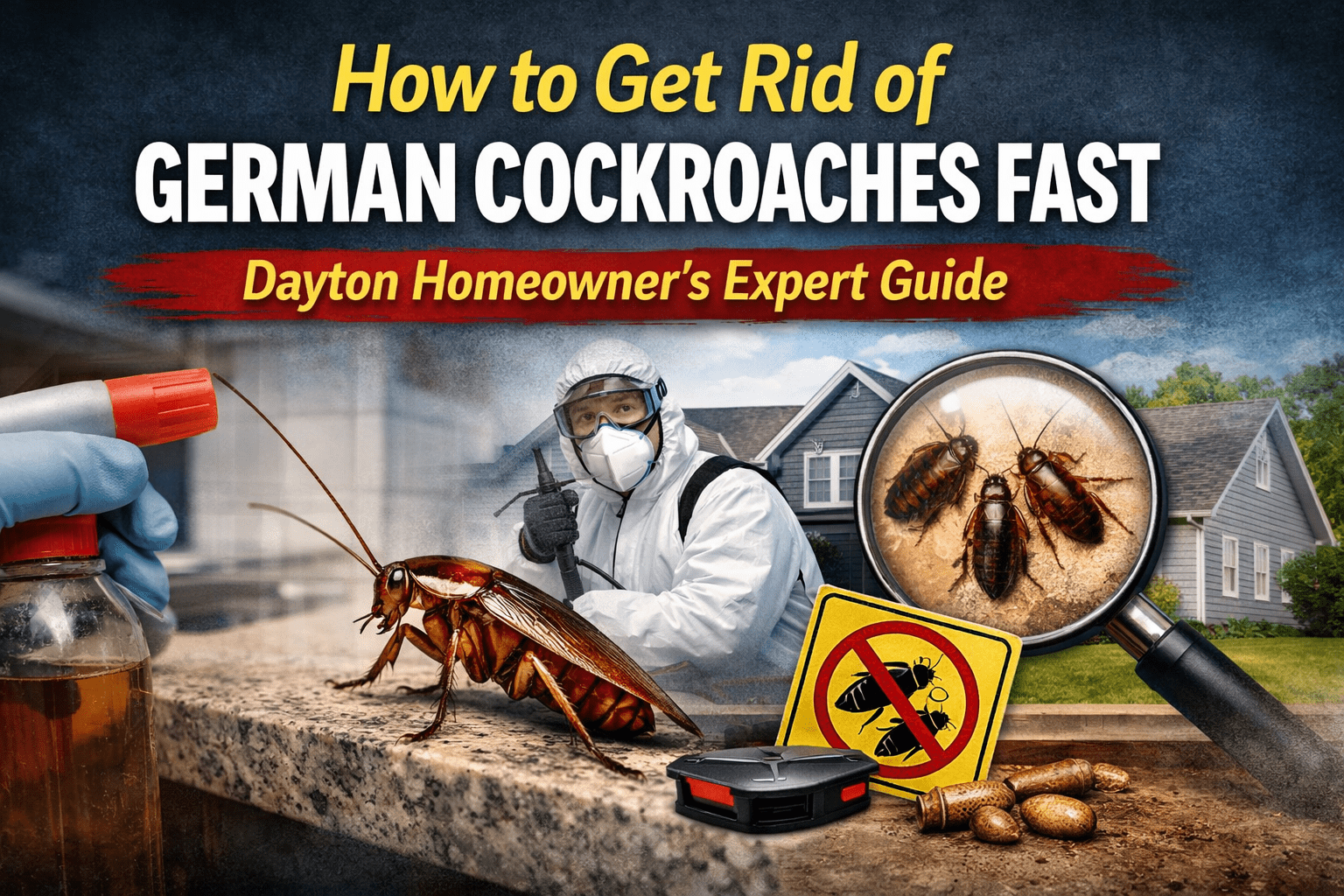 Get Rid of German Cockroaches