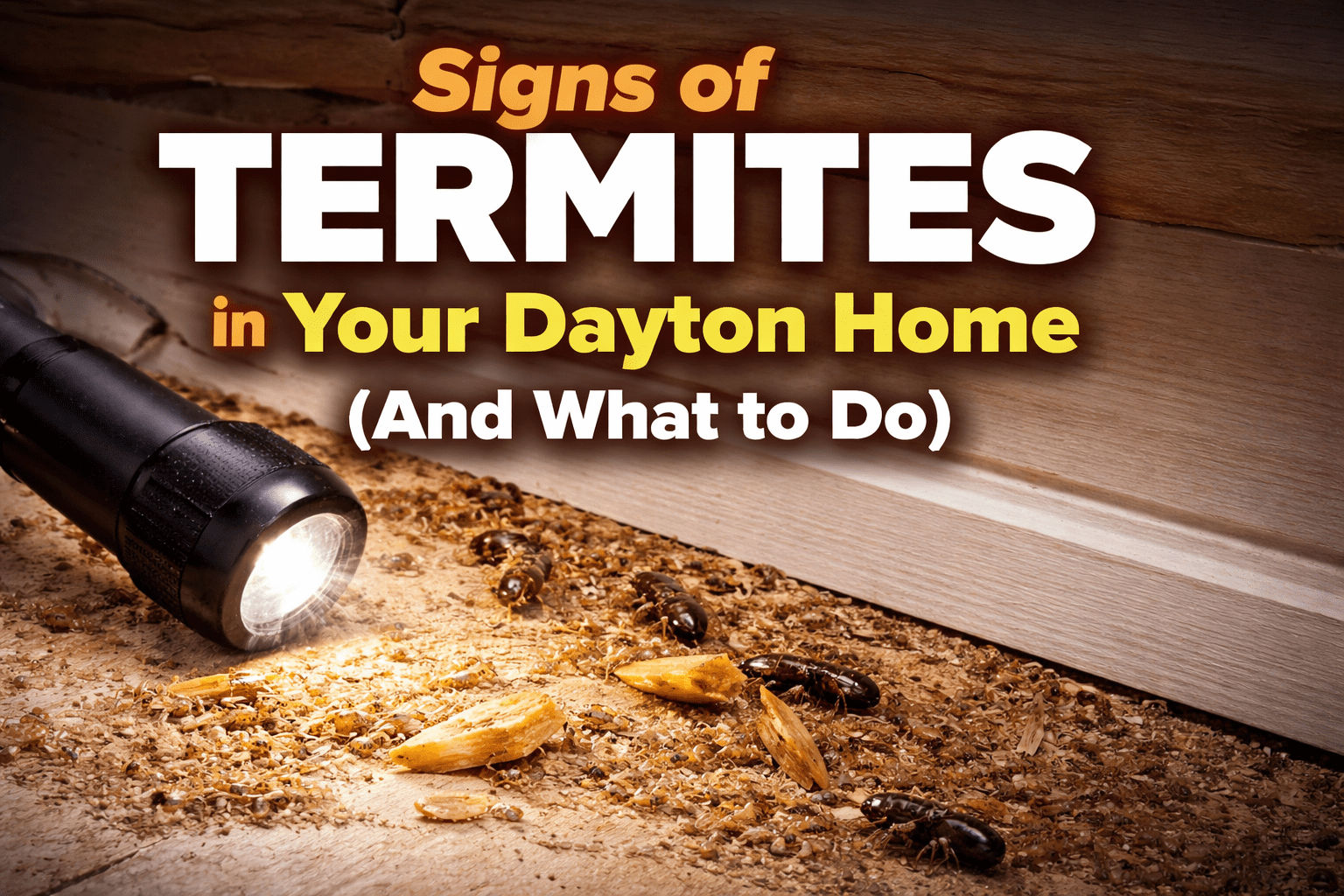Signs of Termites in Your Dayton Home