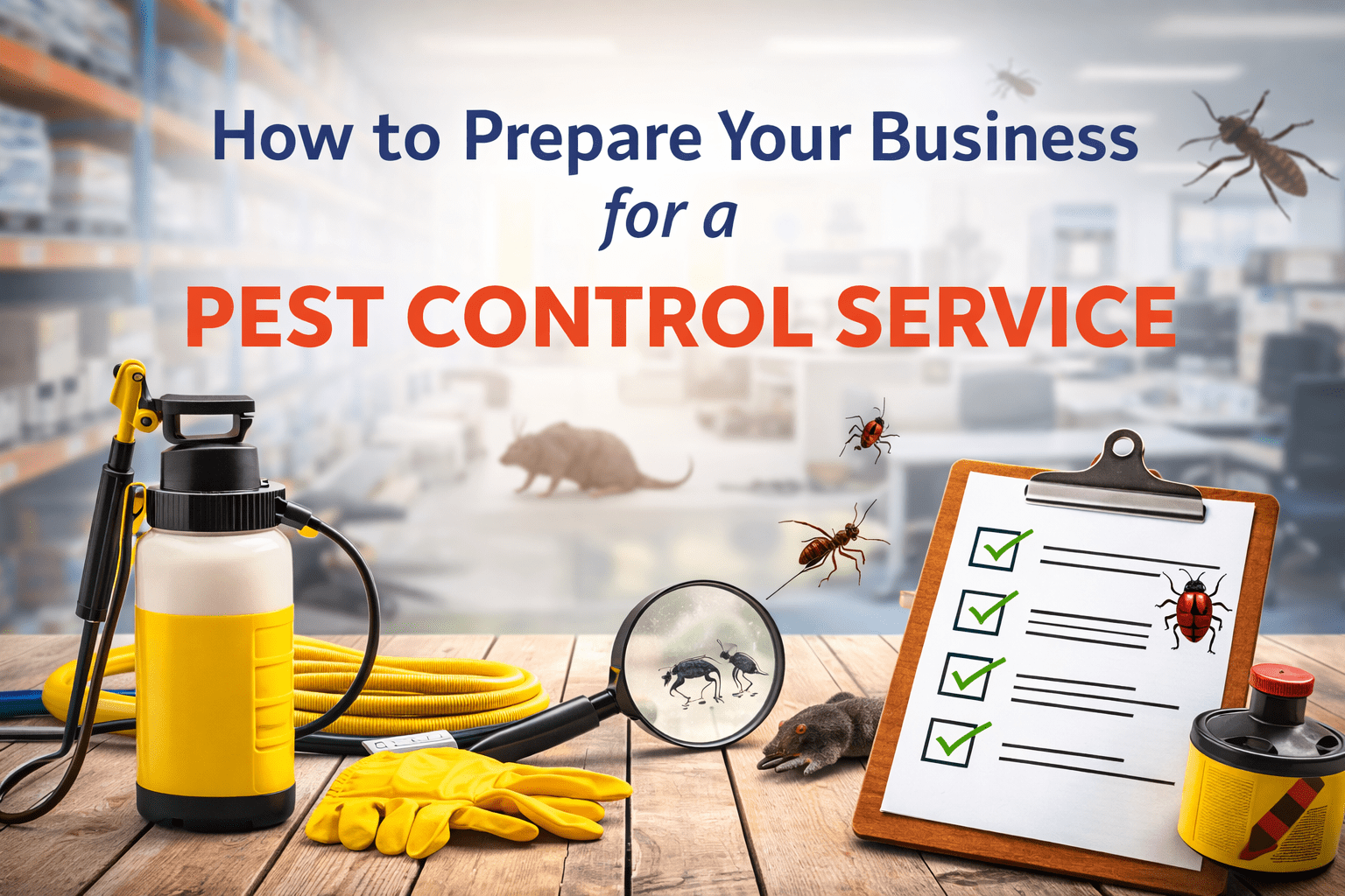 Prepare Your Business for a Pest Control Service